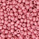 Seed beads 8/0 (3mm) Camellia pink